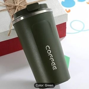 Coffee Tumbler - Medium Sized Green